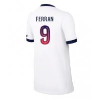 Camiseta Paris Saint-Germain Ferran Torres #9 Segunda Equipación Replica 2026-27 para mujer mangas cortas